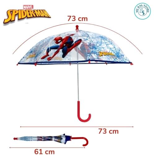 Parapluie Spider-man bleu enfant 73 cm variant 0 