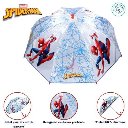 Parapluie Spider-man bleu enfant 73 cm variant 2 