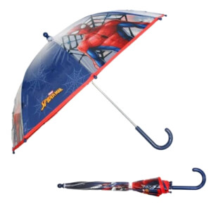 Parapluie Spider-man bleu enfant 73 cm