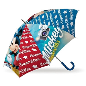 Parapluie Mickey bleu 57 cm