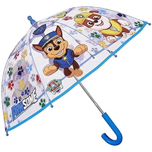 Parapluie Marcus, Chase, Ruben, Ruben, Marcus - Pat patrouille - bleu 65 cm