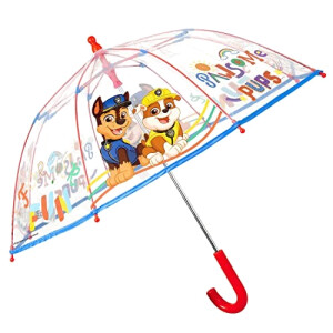 Parapluie Chase, Ruben - Pat patrouille - rouge enfant 64 cm