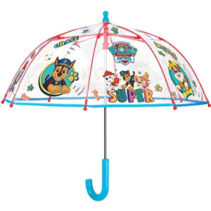 Parapluie Pat patrouille bleu modèle enfant 64 cm