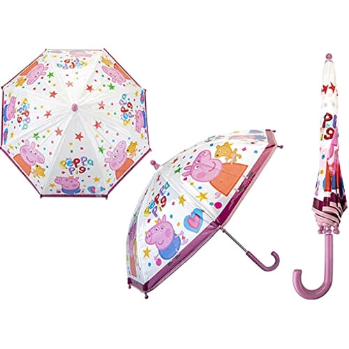 Parapluie Peppa Pig blanc