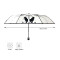 Parapluie Bouledogue - Chien - automatique 29 cm - miniature variant 3