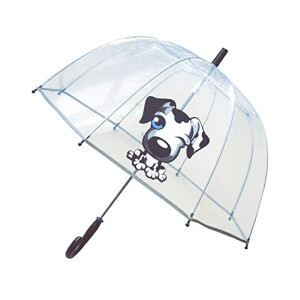 Parapluie Chien noir enfant 71 cm