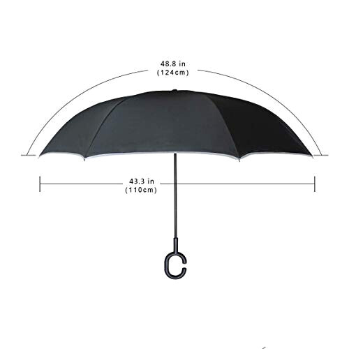 Parapluie Chien noires variant 4 