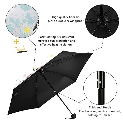 Parapluie Cheval motif 88 cm variant 5 