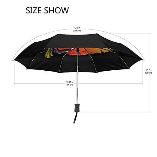 Parapluie Caméléon mode mignon automatique 108 cm variant 0 