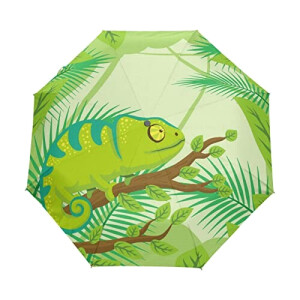 Parapluie Caméléon motif automatique 88 cm