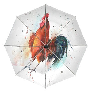 Parapluie Coq mode mignon automatique 108 cm