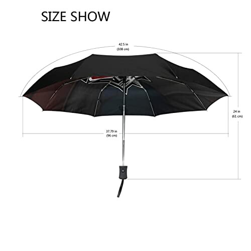 Parapluie Coq mode mignon automatique 108 cm variant 0 