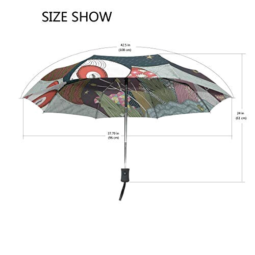 Parapluie Coq motif automatique 88 cm variant 1 