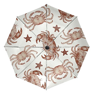 Parapluie Crabe mode mignon automatique 108 cm