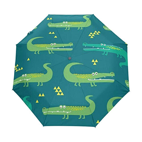 Parapluie Crocodile noir automatique 61 cm