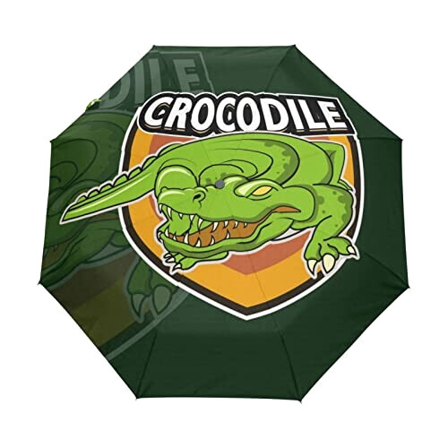 Parapluie Crocodile motif automatique 88 cm