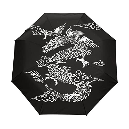 Parapluie Dragon motif automatique 88 cm