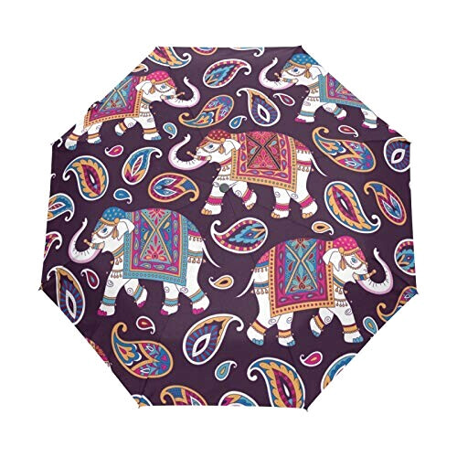 Parapluie Éléphant noir automatique 61 cm