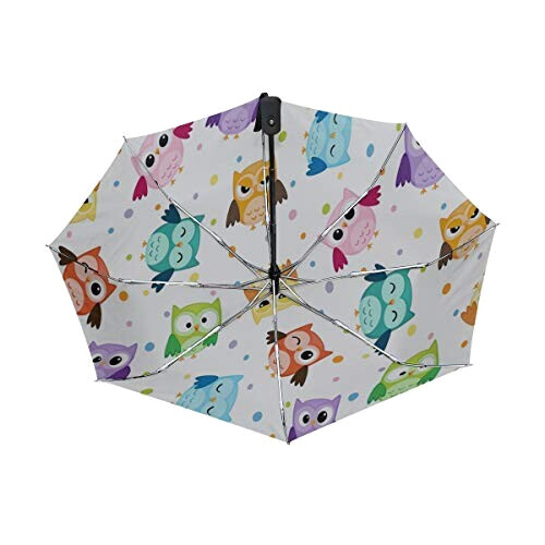 Parapluie Hibou motif automatique 88 cm variant 2 