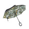 Parapluie Koala gris automatique 124 cm - miniature