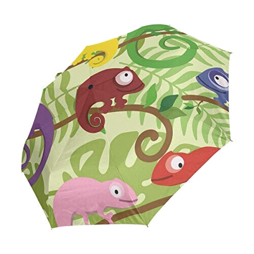 Parapluie Lézard mode mignon automatique 108 cm variant 0 