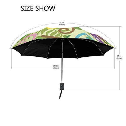 Parapluie Lézard mode mignon automatique 108 cm variant 1 