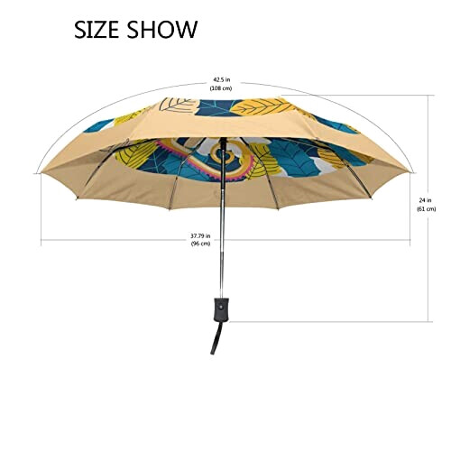 Parapluie Lézard automatique 61 cm variant 1 