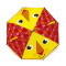 Parapluie Lion jaune et rouge 55 cm - miniature variant 1