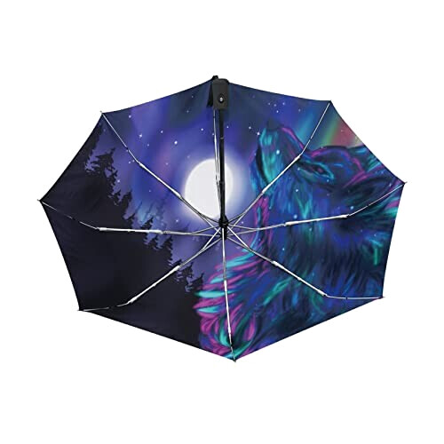 Parapluie Loup mode mignon automatique 108 cm variant 1 