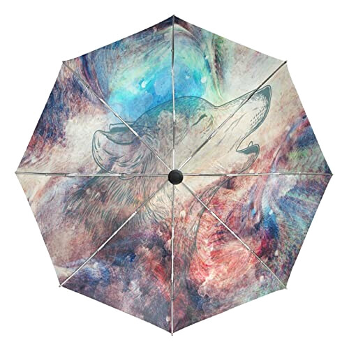 Parapluie Loup automatique 88 cm