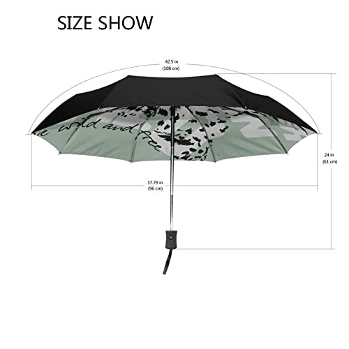 Parapluie Panthère mode mignon automatique 108 cm variant 0 