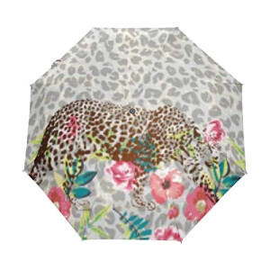 Parapluie Panthère motif automatique 88 cm