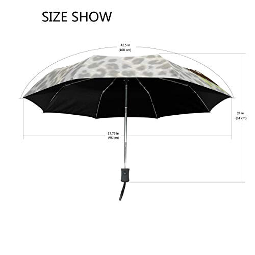 Parapluie Panthère motif automatique 88 cm variant 1 