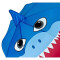 Parapluie Requin bleu enfant 73 cm - miniature variant 1