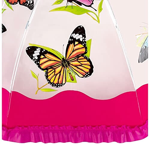 Parapluie Papillon rose enfant 73 cm variant 2 