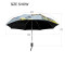 Parapluie Papillon noir automatique 61 cm - miniature variant 3