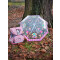 Parapluie Sirène transparent rose pastel enfant 66 cm - miniature variant 5