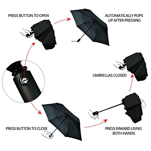 Parapluie Orange Fruit automatique variant 5 