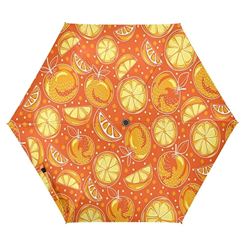 Parapluie Orange Fruit automatique