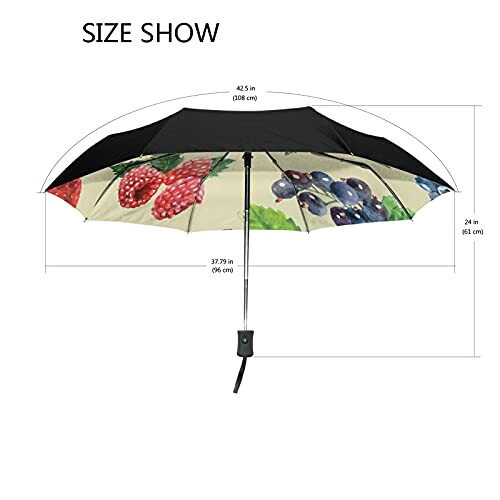 Parapluie Raisin automatique 88 cm variant 0 