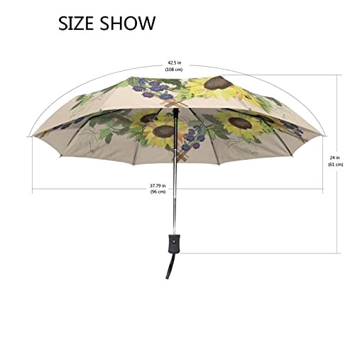 Parapluie Raisin automatique 61 cm variant 1 