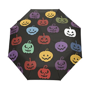 Parapluie Citrouille couleur automatique 61 cm