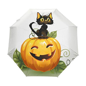 Parapluie Citrouille multicolore automatique 110 cm