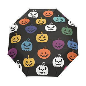 Parapluie Citrouille couleur automatique 61 cm