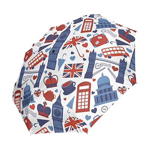 Parapluie Londres motif automatique 88 cm variant 0 