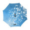 Parapluie Note de musique bleu 110 cm - miniature variant 1