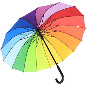 Parapluie Arc en ciel regenbogen automatique 101 cm