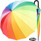 Parapluie Arc en ciel regenbogen automatique 101 cm - miniature variant 4