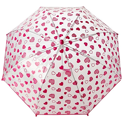 Parapluie Coeur transparent enfant 70 cm variant 0 