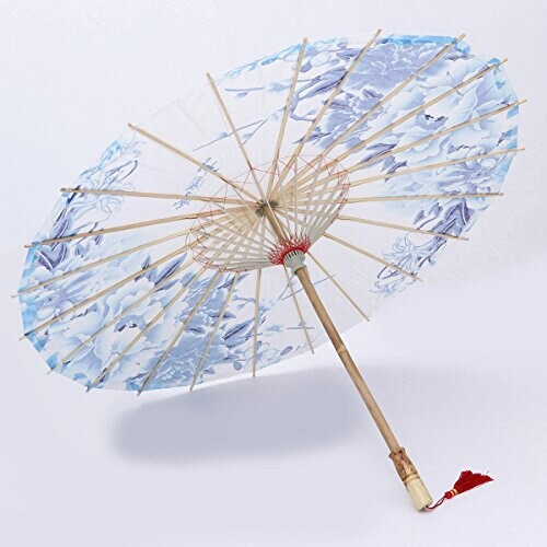 Parapluie Chinois bleu 58 cm variant 1 